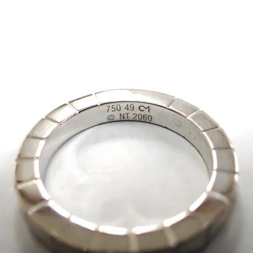 カルティエ Cartier 750 K18 WG ダイヤモンド 1P ラニエールリング 指輪 ジュエリー