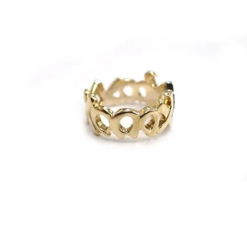 TIFFANY&Co. ティファニー 750 K18 PT950 ダイヤ 12P ラブ＆キス リング パロマピカソ  指輪 ジュエリー