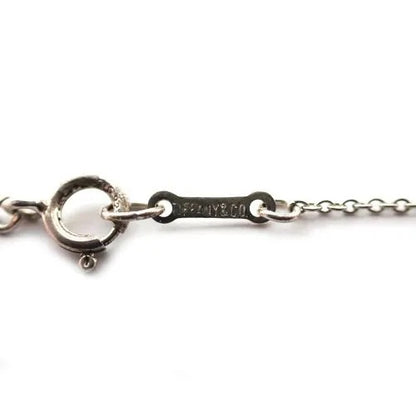 ティファニー Tiffany&Co. エレサペレッティ SV925 スターリングシルバー 6.5g アンモナイト ネックレス 1990