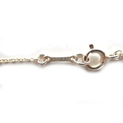 ティファニー TIFFANY&Co. スターリングシルバー SV925 ダブルループ スモール ネックレス ジュエリー