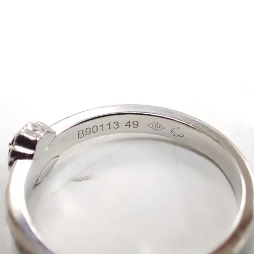 シャネル CHANEL Pt950 ダイヤ 17P カメリア リング 指輪 ジュエリー
