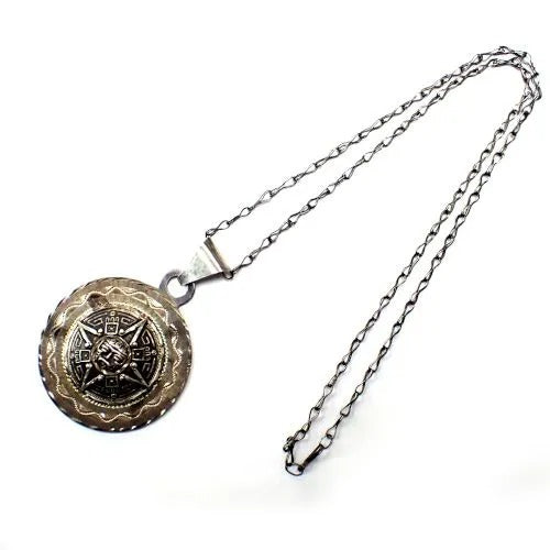 mexican-silver-aztec-calendar-necklace-4